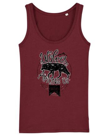Wolves Among Us Burgundy