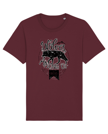 Wolves Among Us Burgundy