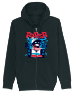 Rapstar Monster Cartoon Hanorac cu fermoar Unisex Connector