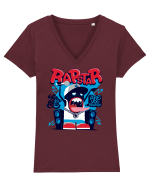 Rapstar Monster Cartoon Tricou mânecă scurtă guler V Damă Evoker