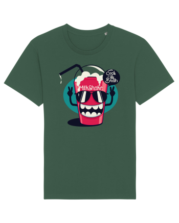 Milkshake Cartoon Bottle Green