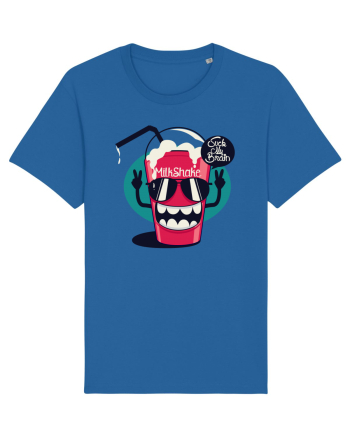 Milkshake Cartoon Royal Blue