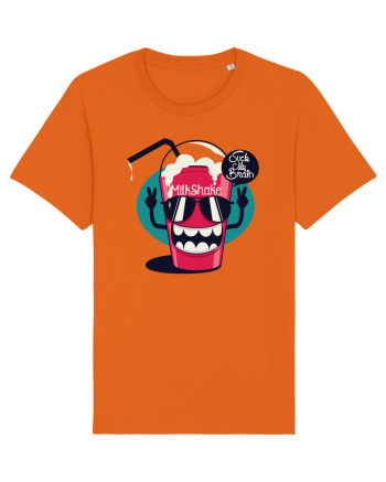 Milkshake Cartoon Bright Orange