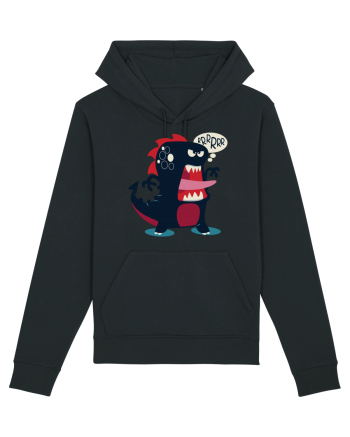 Dinosaur Cartoon Black