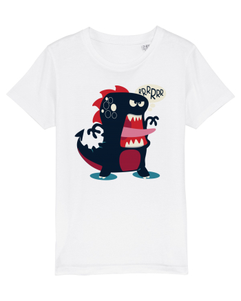 Dinosaur Cartoon White
