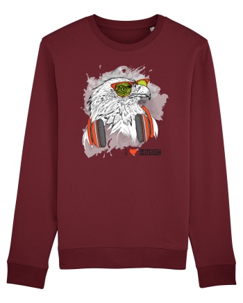 Eagle Headphones Hipster Burgundy