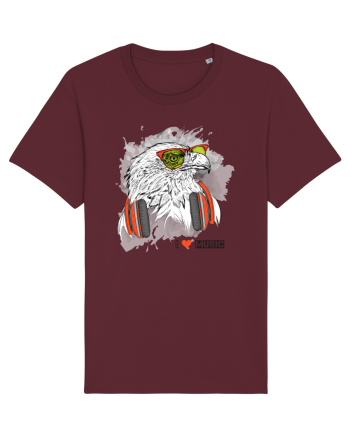 Eagle Headphones Hipster Burgundy