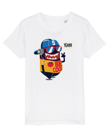 Be Cool Cartoon White