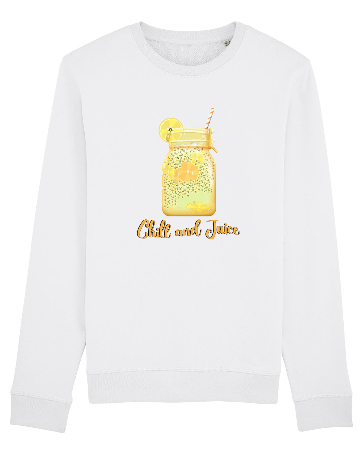 Bluză mânecă lungă Unisex Rise White