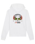 Owl Hipster Headphones Hanorac Unisex Drummer