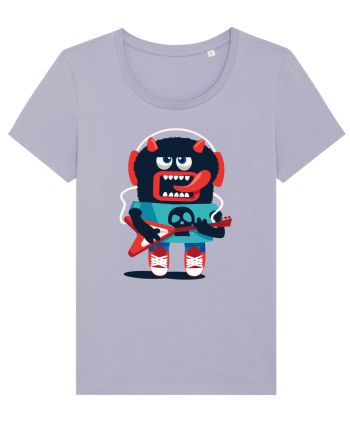 Rocker Cartoon Monster Lavender