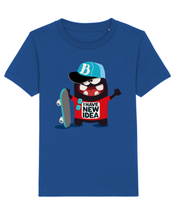 I have No Idea Cartoon Majorelle Blue