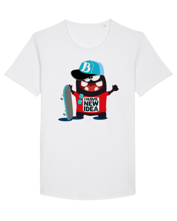 I have No Idea Cartoon White