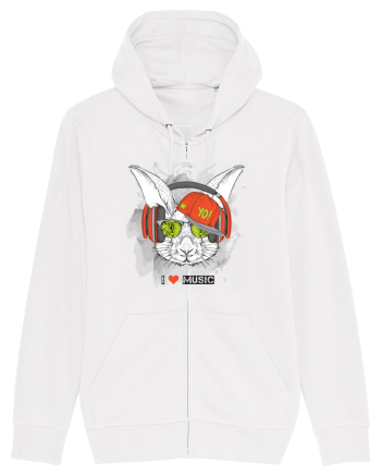 Rabbit Hipster Headphones White