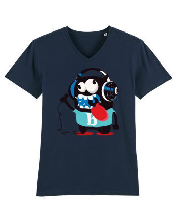 Headphones Crazy Monster French Navy