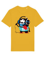 Headphones Crazy Monster Tricou mânecă scurtă Unisex Rocker