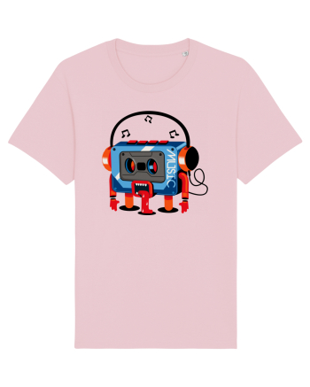 Casette Retro Monster Cotton Pink