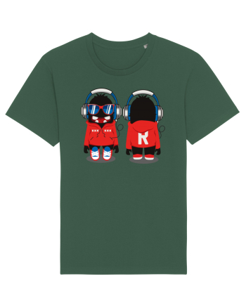 Hipster Monster Headphones Bottle Green