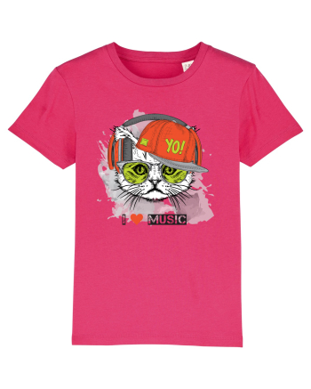 I love Music Cat Raspberry