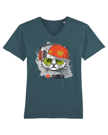 I love Music Cat Stargazer