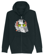 I love Music Giraffe Hanorac cu fermoar Unisex Connector