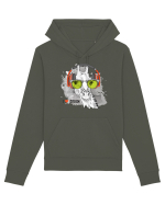I love Music Giraffe Hanorac Unisex Drummer