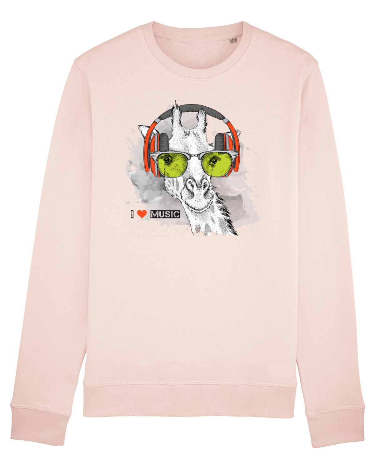 Bluză mânecă lungă Unisex Rise Candy Pink