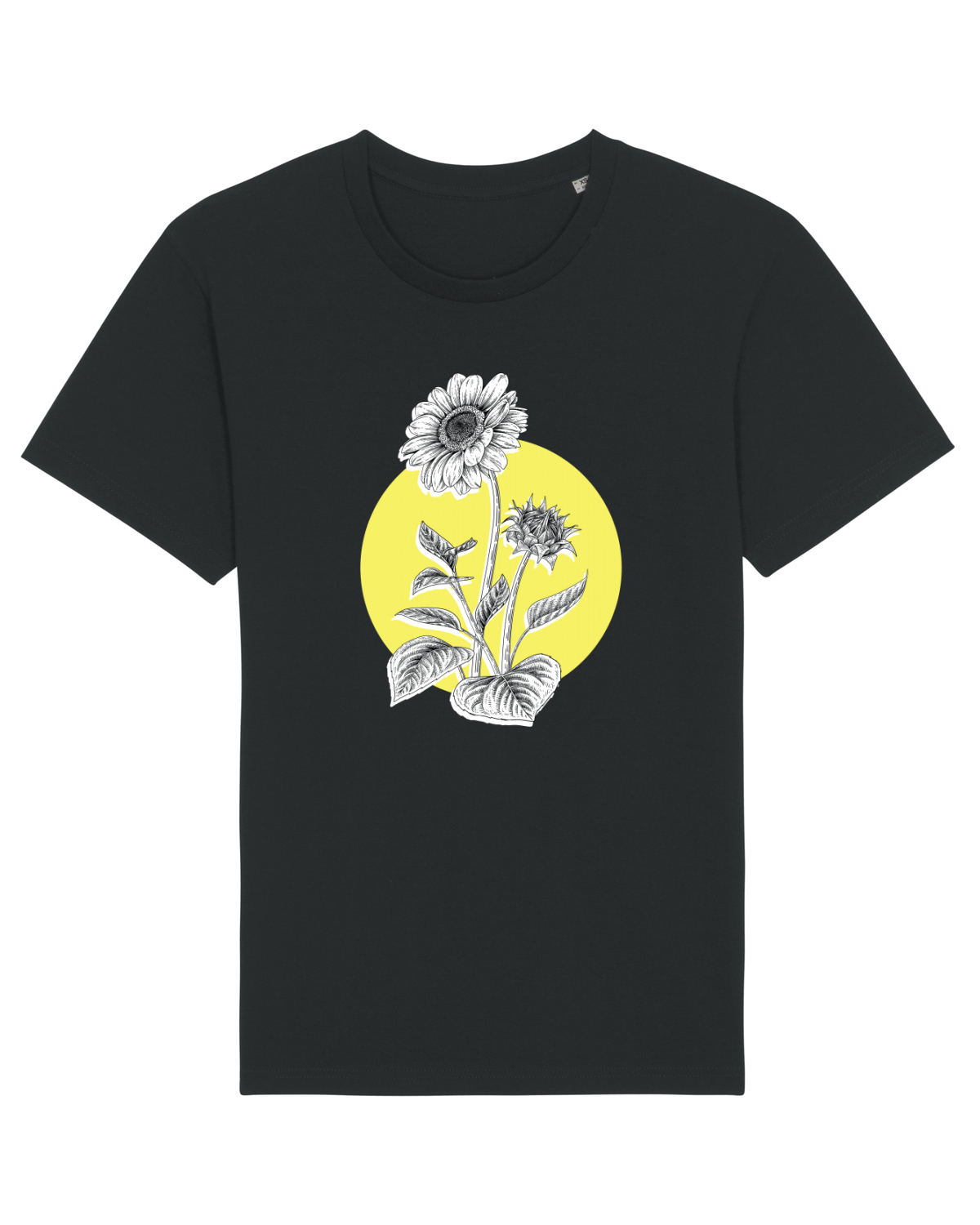Tricou mânecă scurtă Unisex Rocker Black