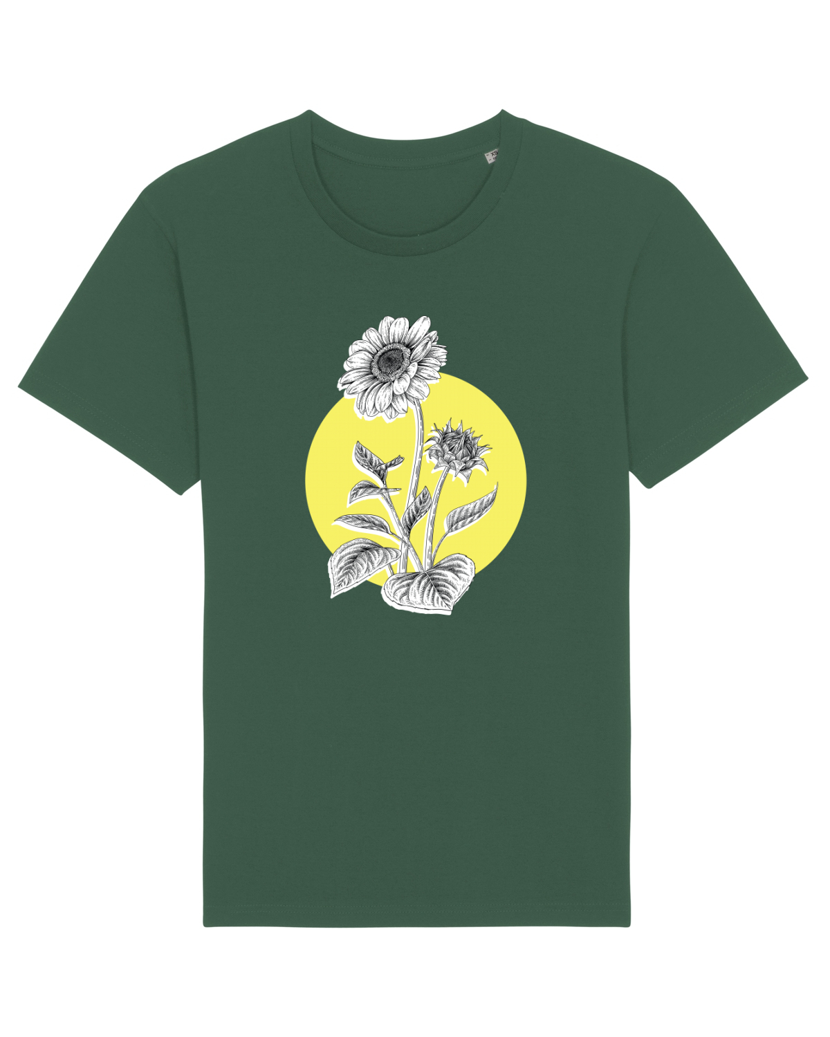 Tricou mânecă scurtă Unisex Rocker Bottle Green