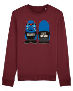 I love My Mom Monster Bluză mânecă lungă Unisex Rise