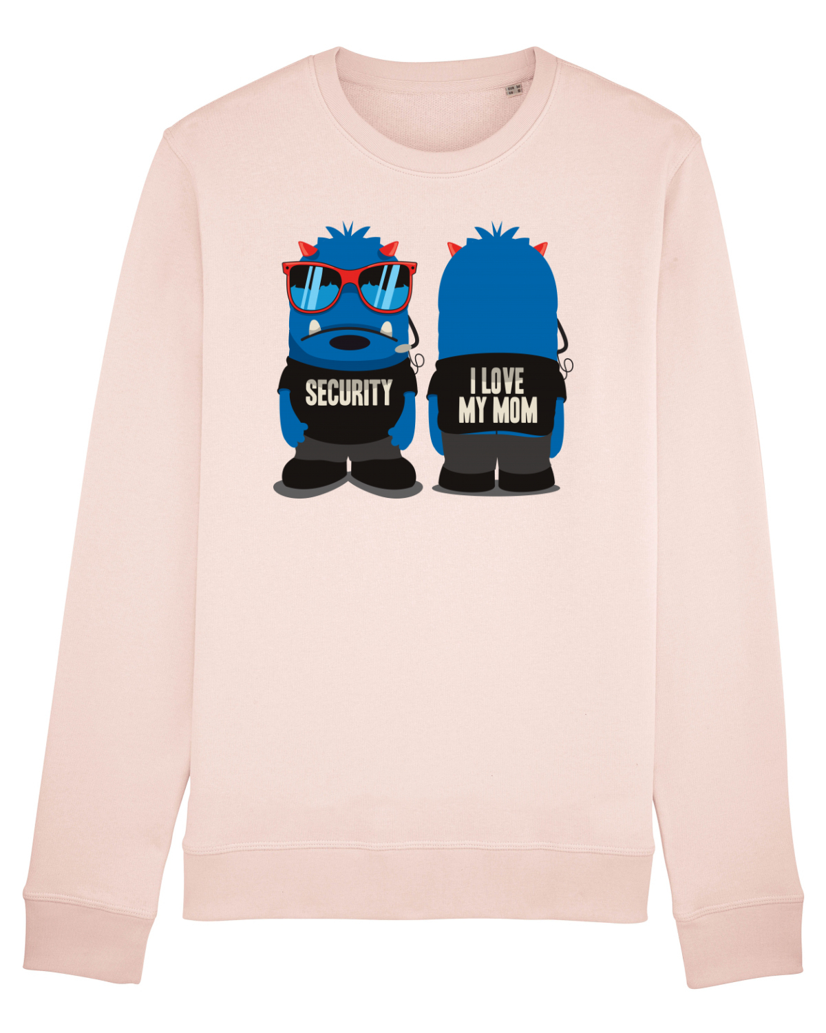 Bluză mânecă lungă Unisex Rise Candy Pink
