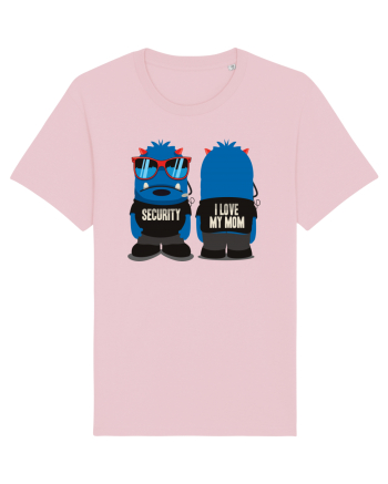 I love My Mom Monster Cotton Pink