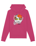 Hipster Tiger Headphones Hanorac Unisex Drummer