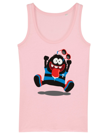 Crazy Monster Cartoon Cotton Pink
