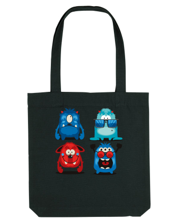 Funny Monsters Black
