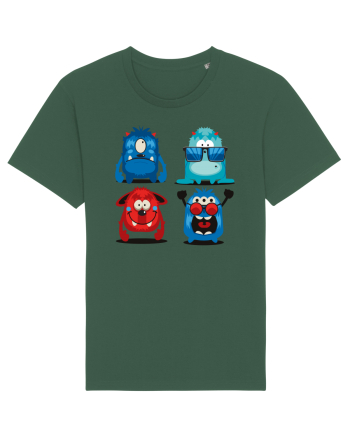 Funny Monsters Bottle Green