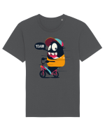 Monster Biker Cartoon Tricou mânecă scurtă Unisex Rocker