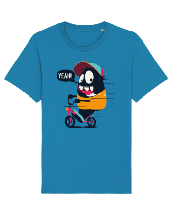 Monster Biker Cartoon Azur