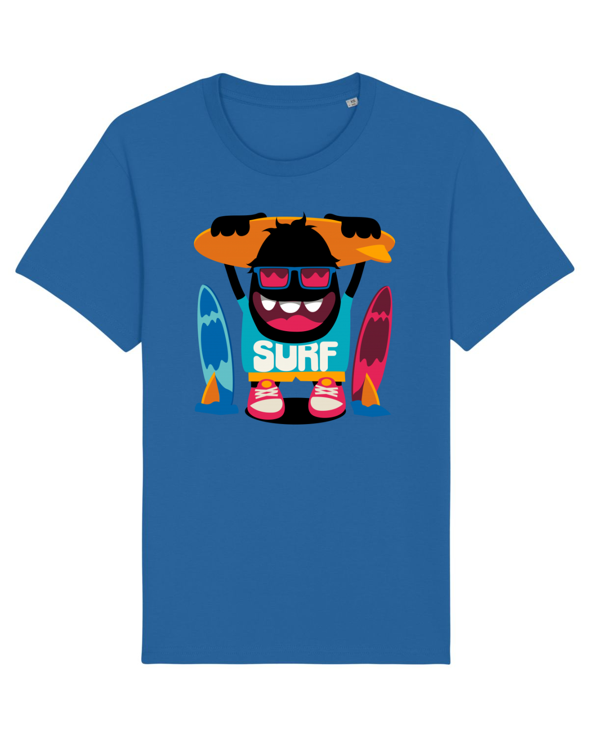 Tricou mânecă scurtă Unisex Rocker Royal Blue