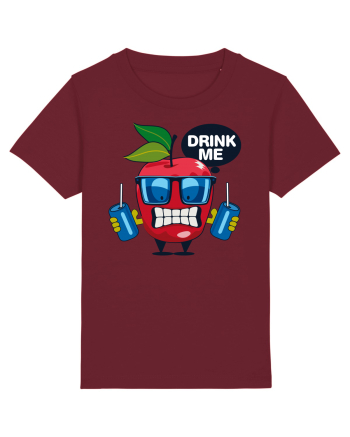 Drink Me Apple Burgundy