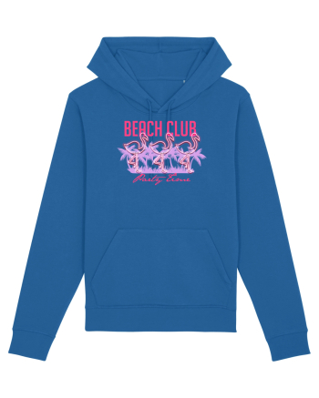 Beach Club Party Flamingo Royal Blue