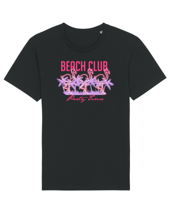 Beach Club Party Flamingo Black
