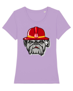 Bulldog Tricou mânecă scurtă guler larg fitted Damă Expresser