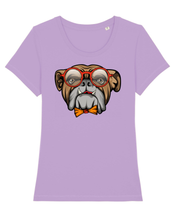 Hipster Bulldog Lavender Dawn