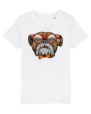Hipster Bulldog White