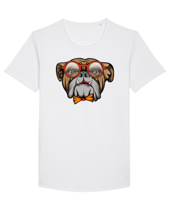 Hipster Bulldog White