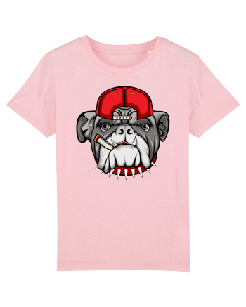 Gangster Bulldog Cotton Pink
