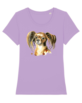 Cute Dog Lavender Dawn