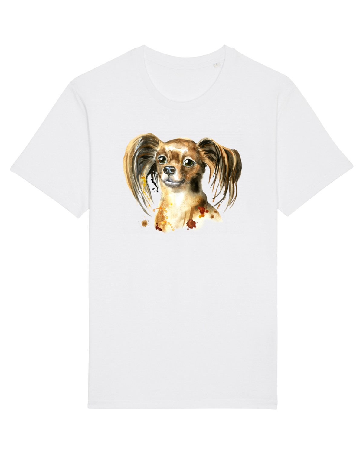 Tricou mânecă scurtă Unisex Rocker White