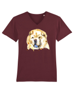 Chow Chow Tricou mânecă scurtă guler V Bărbat Presenter